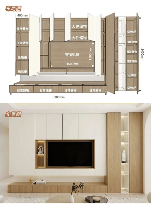 伊恋家居|思路打开！定制柜体想要格局配位，那么别再这样整了